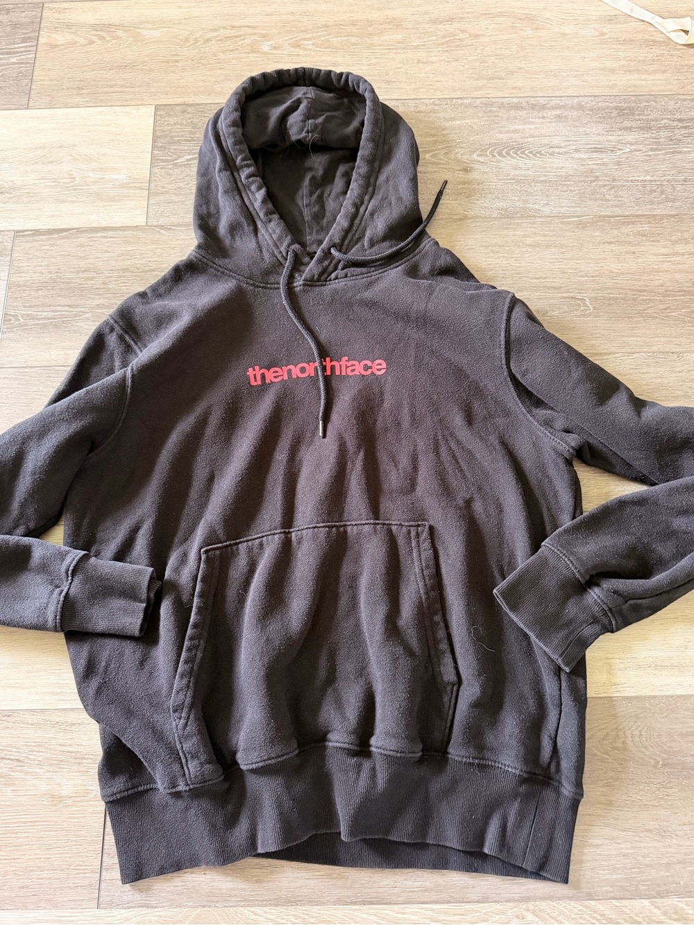 The North Face Black Graphic Hoodie - Medium